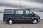 Ford Transit 260S 2.2 TDCI DC | Radio | Trekhaak | 6-pers |, Origineel Nederlands, Te koop, Zilver of Grijs, 6 stoelen