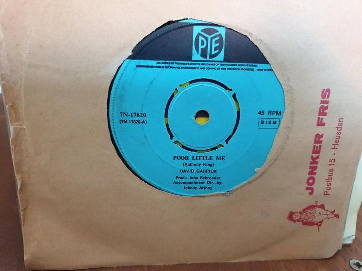 David Garrick - Poor little me (b2), Cd's en Dvd's, Vinyl Singles, Ophalen of Verzenden