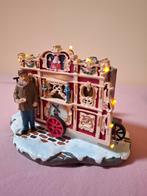 Typisch Hollands draaiorgel kerst verlicht + kerstmuziek, Diversen, Kerst, Ophalen of Verzenden, Zo goed als nieuw
