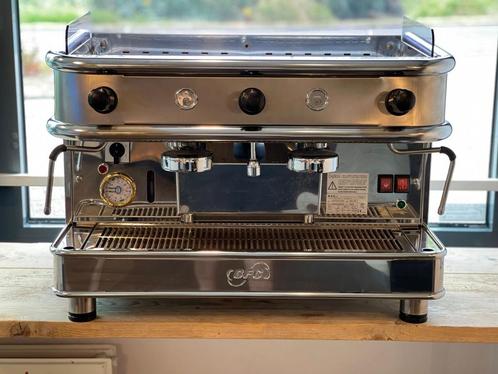 BFC Monza 2 groeps espressomachine. Incl. 6 maanden garantie, Witgoed en Apparatuur, Koffiezetapparaten, Gebruikt, Gemalen koffie