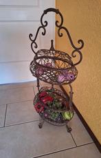 Mooie Manden Etagere met Deksels..Siermetaal, Ophalen of Verzenden, Zo goed als nieuw