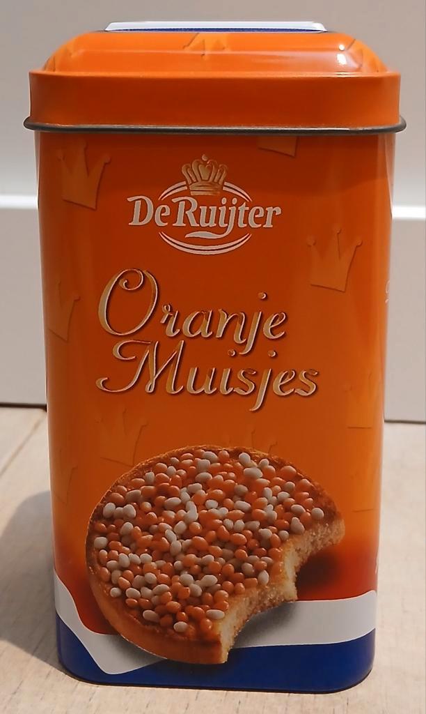 De Ruijter blik t.g.v. geboorte Prinses Amalia, Verzamelen, Blikken, Gebruikt, Ophalen of Verzenden