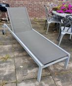 Loungebed (2 stuks lichtgewicht), Ophalen, Gebruikt, Aluminium, Verstelbaar