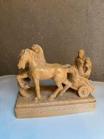 Romeinse wagen met paarden beeld, Ophalen of Verzenden