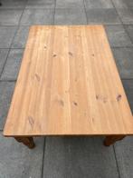 Salontafel grenen met grote lade, Huis en Inrichting, Tafels | Salontafels, Ophalen, Gebruikt, 100 tot 150 cm, 50 tot 100 cm