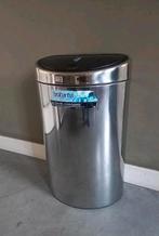 Brabantia prullenbak 23 liter, Huis en Inrichting, Woonaccessoires | Prullenbakken, Ophalen, Rvs, Minder dan 50 cm