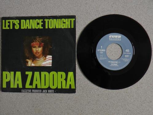 Pia Zadora - Let's dance tonight VINYL SINGLE, Cd's en Dvd's, Vinyl Singles, Gebruikt, Single, Pop, 7 inch, Ophalen of Verzenden
