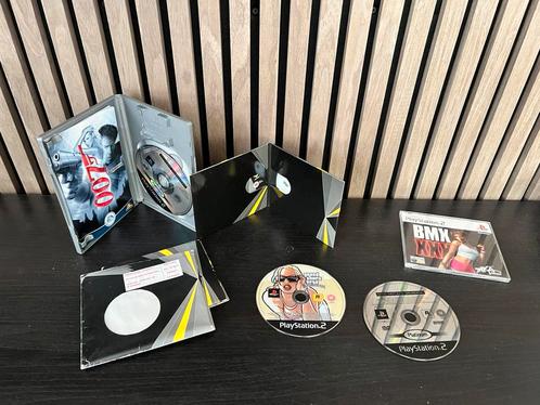 PS2 games. 007, bmx xxx ,GTA San Andreas, demo discs, Spelcomputers en Games, Games | Sony PlayStation 2, Gebruikt, 1 speler, Vanaf 18 jaar