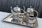 Verzilverd theeservies, Ophalen of Verzenden, Zo goed als nieuw, Metaal