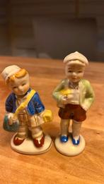2 vintage porseleinen beeldjes, Verzamelen, Beelden en Beeldjes, Ophalen of Verzenden, Zo goed als nieuw, Mens
