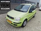 Fiat Panda 1.2 2004 Groen NWE APK 11-26!! AIRCO IJSKOUD, Voorwielaandrijving, Stof, 1242 cc, Origineel Nederlands