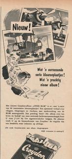 Retro reclame 1956 Croydon sigaretten Onze KLM album, Verzamelen, Verzenden, Overige typen