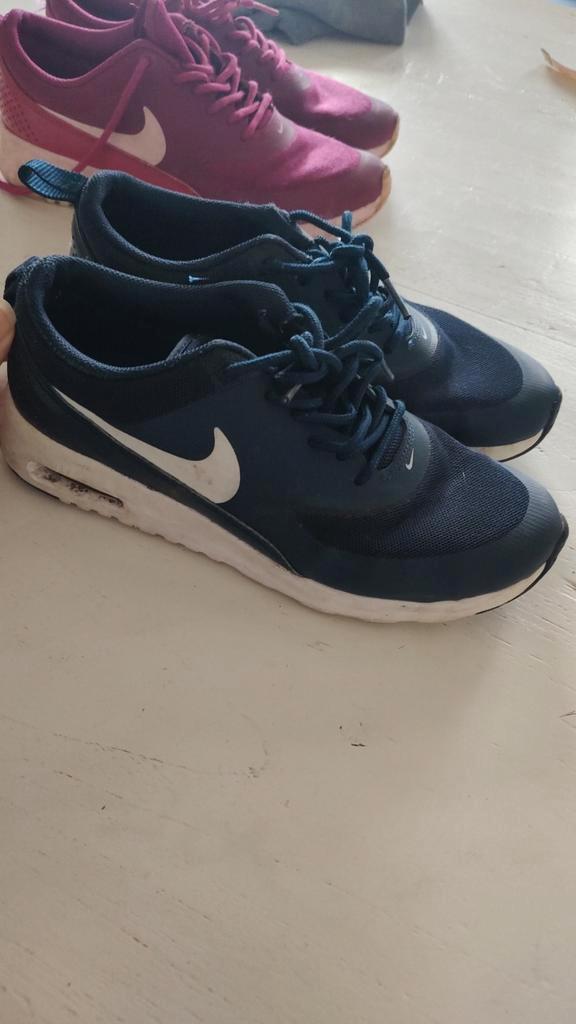 Nike Air Max Thea - Maat 37,5 - Blauw, Kleding | Dames, Schoenen, Gedragen, Sneakers of Gympen, Blauw, Ophalen of Verzenden