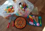 Speelgoedkeuken Eten - Hout & Plastic, Kinderen en Baby's, Speelgoed | Speelkeukens, Ophalen, Zo goed als nieuw, Overige materialen