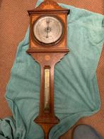 Antiek Weerstation Barometer Thermometer, Antiek en Kunst, Antiek | Klokken, Ophalen