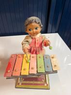 Vintage Speelgoed Xylofoon met Pop, Ophalen of Verzenden