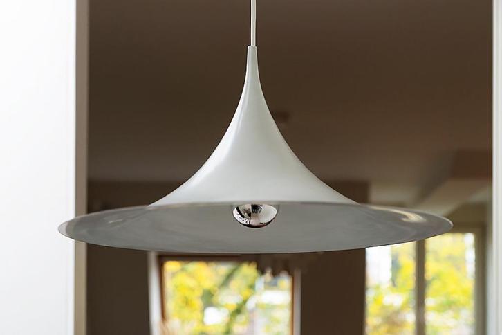 Fog & Mørup Semi Pendant hanglamp, Huis en Inrichting, Lampen | Hanglampen, Gebruikt, Minder dan 50 cm, Metaal, Ophalen