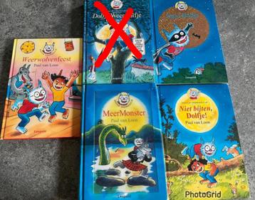 4 zgan boeken dolfje weerwolfje beschikbaar voor biedingen