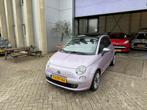 Fiat 500 C 0.9 TwinAir Lounge ROZE! CABRIO! INRUIL MOGELIJK!, Auto's, Euro 5, 86 pk, Gebruikt, Zwart