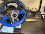 Saitek RX500 racestuur met pedalen knoppen en schakelpaddles, Computers en Software, Ophalen of Verzenden, Pandjeshuis053, Pandjeshuis053@hotmail.com