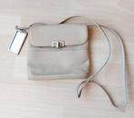 Renato Angi, zgan beige klein leren tasje., Ophalen of Verzenden, Zo goed als nieuw, Beige, Schoudertasje