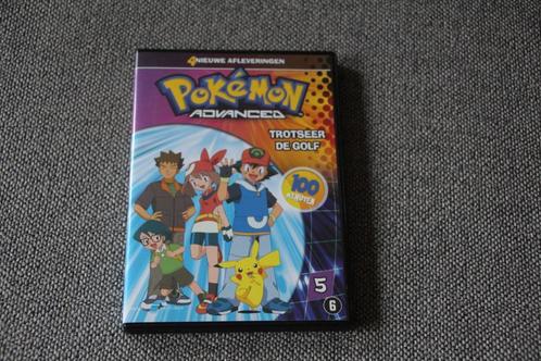 DVD Pokemon Advanced Trotseer de golf nr 5., Cd's en Dvd's, Dvd's | Tekenfilms en Animatie, Zo goed als nieuw, Amerikaans, Tekenfilm