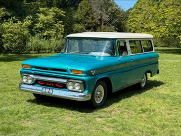 GMC 1963 SUBURBAN V6. Volledig gerestaureerd.  beschikbaar voor biedingen