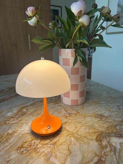 Retro mushroom lamp draadloos, Huis en Inrichting, Lampen | Tafellampen, Nieuw, Minder dan 50 cm, Ophalen of Verzenden