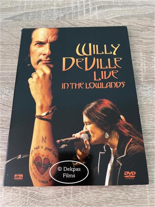 Dvd Willy Deville - Live in the Lowlands, Cd's en Dvd's, Dvd's | Muziek en Concerten, Muziek en Concerten, Ophalen of Verzenden