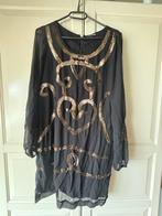 Superstar Zwarte jurk met pailletten - Maat M, Kleding | Dames, Jurken, Maat 38/40 (M), Zwart, Ophalen of Verzenden, Gedragen