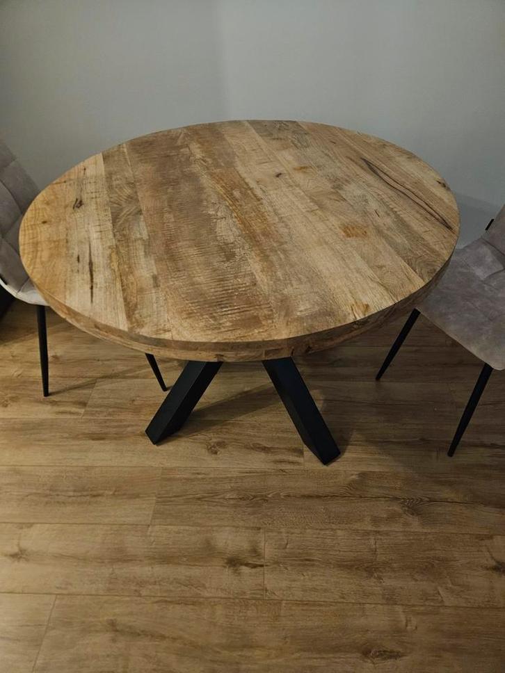 Mango Tafel -1.15m met 2 stoelen #zgan, nwprijs€ 480!, Huis en Inrichting, Tafels | Eettafels, Zo goed als nieuw, 100 tot 150 cm