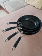 Hema Koekenpannen en Wok Milano, Ophalen, Zo goed als nieuw, Pannenset, Inductieplaat