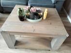 Steigerhouten Salontafel Grey Wash - 90x78x50 cm, Ophalen