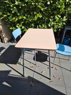 Vintage keukentafel, formica. Jaren 50/60, Huis en Inrichting, Tafels | Eettafels, Ophalen, Gebruikt, 50 tot 100 cm, Vintage