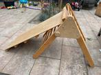 Montessori / Pikler driehoek met glijbaan en klimplank, Kinderen en Baby's, Speelgoed | Houten speelgoed, Ophalen, Zo goed als nieuw