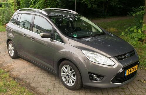 Ford Grand C-Max 1.6 Titanium Ecoboost 110KW 2013 Bruin, Auto's, Ford, Particulier, Grand C-Max, ABS, Achteruitrijcamera, Airbags
