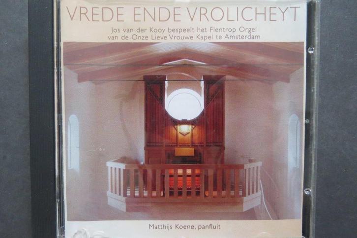 Cd orgel en panfluit: Jos van der Kooy en Matthijs Koene, Cd's en Dvd's, Cd's | Klassiek, Zo goed als nieuw, Kamermuziek, Classicisme