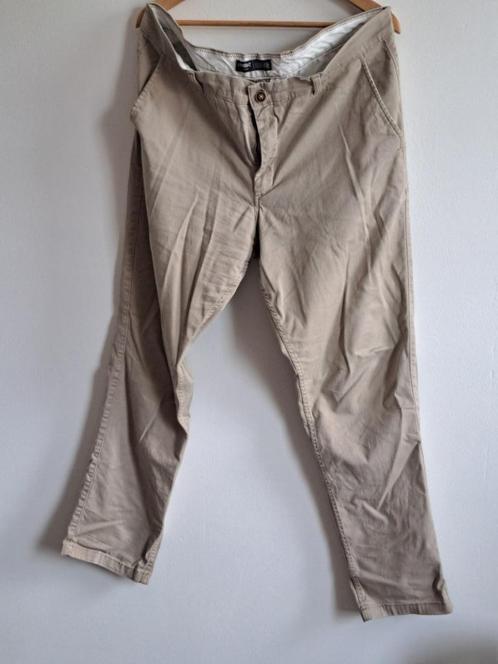 heren knappe broek beige MAAT W38 L32, Kleding | Heren, Spijkerbroeken en Jeans, Gedragen, W36 - W38 (confectie 52/54), Overige kleuren