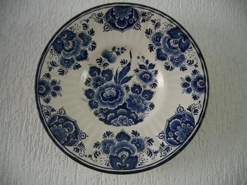 wandbord antiek delft delftsblauw bloemen wandbord decoratie beschikbaar voor biedingen