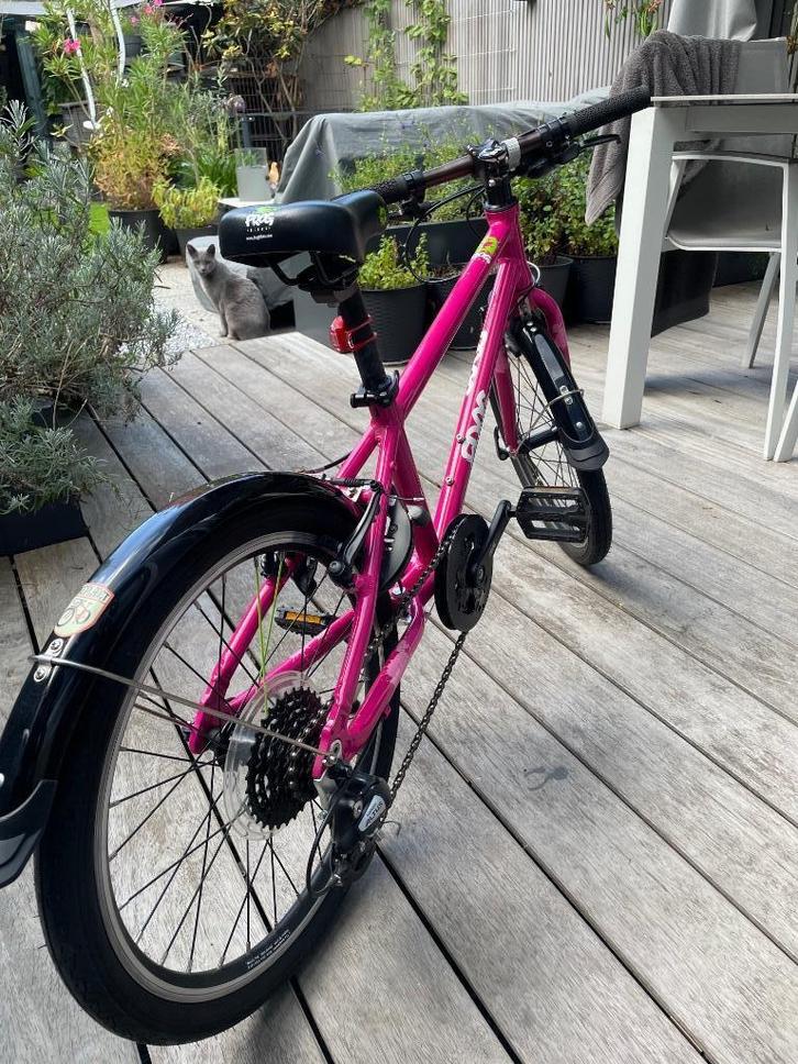 Frog 55 (Pink) Kinderfiets, Fietsen en Brommers, Fietsen | Kinderfietsjes, Zo goed als nieuw, 20 inch of meer, Ophalen