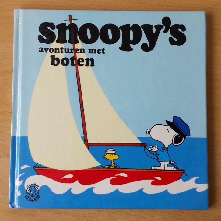 Snoopy 's Avonturen met Boten - Charles M. Schulz - 1982, Verzamelen, Stripfiguren, Gebruikt, Boek of Spel, Snoopy, Ophalen of Verzenden