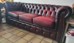 Chesterfield oxblood red 3zits Rochester & 2zits Springvale, Ophalen, Gebruikt, 75 tot 100 cm