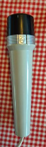 Vintage Philips Microfoon N8 301/00, Muziek en Instrumenten, Microfoons, Ophalen of Verzenden, Gebruikt, Zangmicrofoon