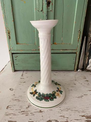 Zeldzame Royal Stafford Pearl kandelaar kerstservies beschikbaar voor biedingen