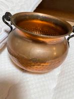 Koperen pot met handvatten, Antiek en Kunst, Antiek | Koper en Brons, Ophalen of Verzenden, Koper