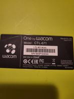 One wacom ctl671, Computers en Software, Netwerk switches, Ophalen of Verzenden, Zo goed als nieuw