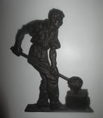 Gietijzer reliëf; ijzergieter, Antiek en Kunst, Ophalen of Verzenden