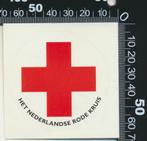 Sticker: Het Nederlandse Rode Kruis, Ophalen of Verzenden, Zo goed als nieuw, Bedrijf of Vereniging