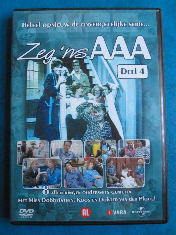Zeg 'ns AAA - Deel 4 (2 disc), Cd's en Dvd's, Dvd's | Tv en Series, Zo goed als nieuw, Komedie, Boxset, Alle leeftijden, Ophalen of Verzenden
