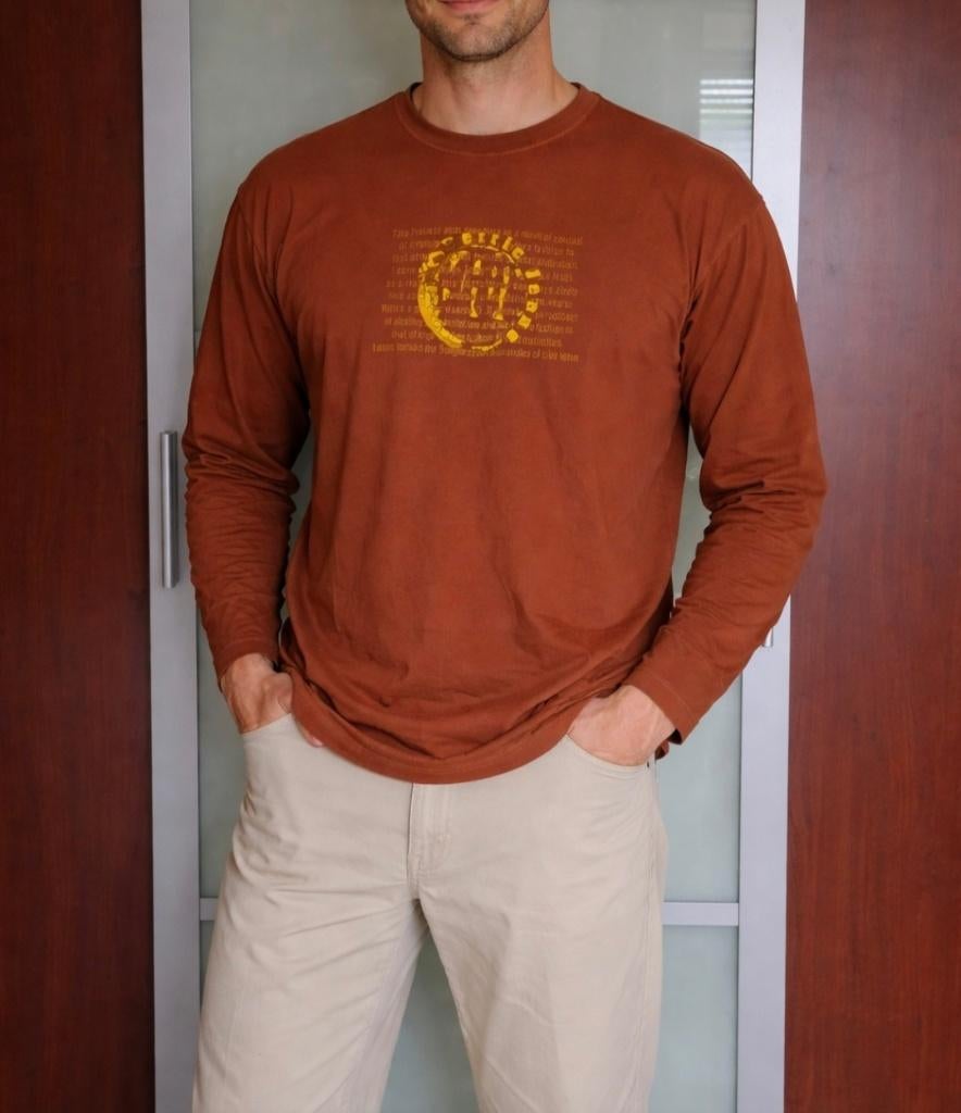 Berric Styles longsleeve 3XL, Bruin, Overige maten, Ophalen of Verzenden, Berric Styles